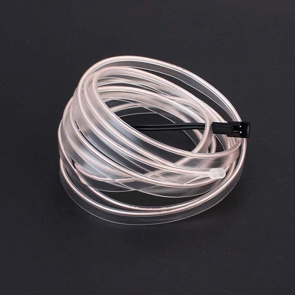 

car led bulbs decoration strip 3m 12v flexible neon el universal metal wire interior strip car led light auto