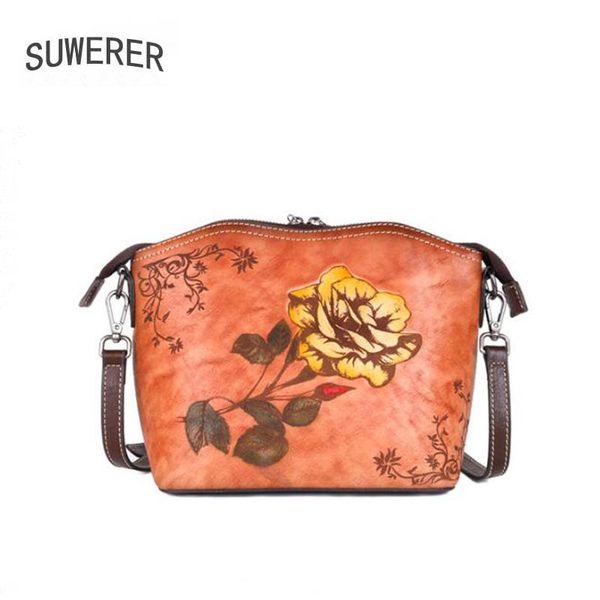 

new women genuine leather bag cowhide leather shoulder bag women luxury handbags bags designer shoulder