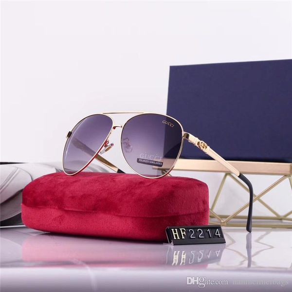 

конструктор hot пилотные солнцезащитные очки мужские поляризованные sunglass рамки металла lentes очки trend мужчины роскошь солнцезащитные, Black