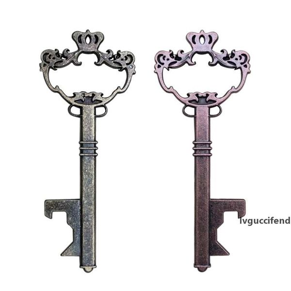 

vintage key crown bottle openers skeleton keys antique bronze beer soda openers rustic wedding party favors key charms pendant