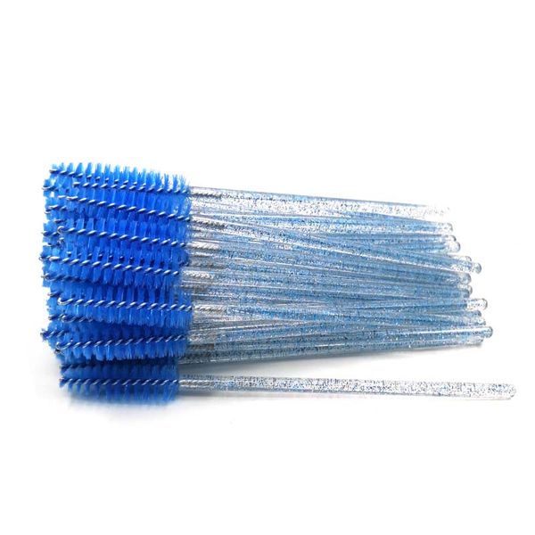 

crystal disposable lash makeup brush applicator styling tools professional individual mini mascara wand brush eyelash extension5336765