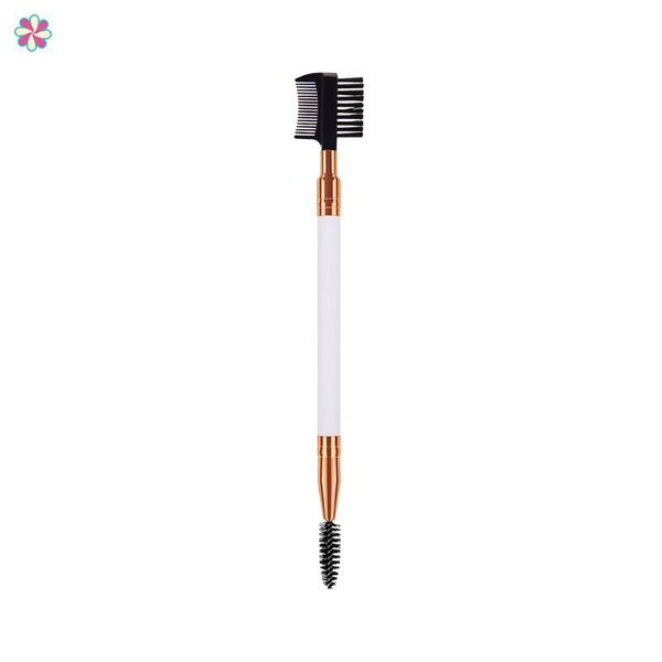 

double-head wooden handle eyebrow brush professional multi-use eyelash brushcy