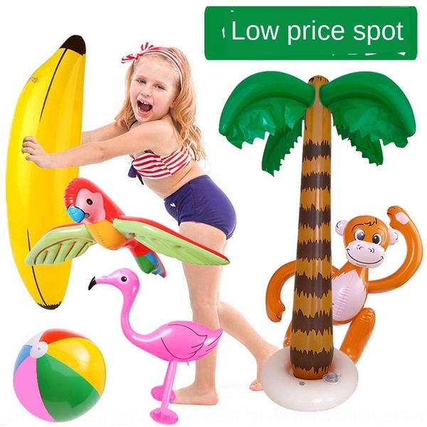 

zzmi2 пвх кокосовой пальмы flamingo beach prop мяч игрушка подарок реклама пвх надувной кокосовая пальма flamingo beach банан проп надувного