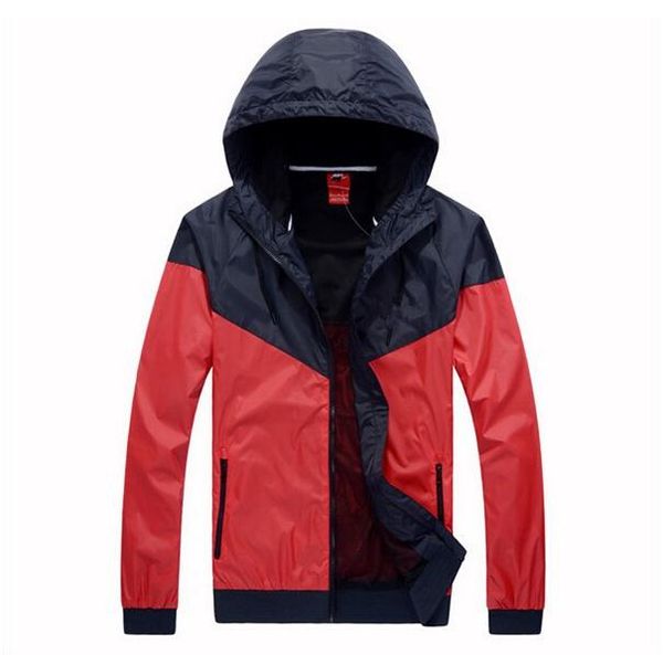 

mens designer jackets coat sweatshirt hoodie long sleeve autumn sports zipper windbreaker men's plus size hoodie windbreaker, Black;brown