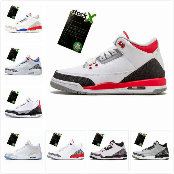 

with box 2020 3s pure white 3 mens basketball shoes tinker katrina jth throw linell chicago og royal black cement sneaker
