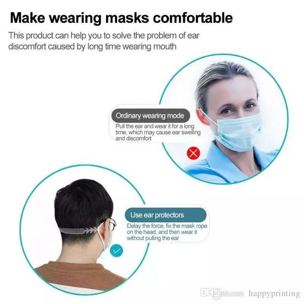 

forth gear adjustable mask ear grips extension hook face masks buckle holder adjustable face mask hook ear buckle sfeuy home003