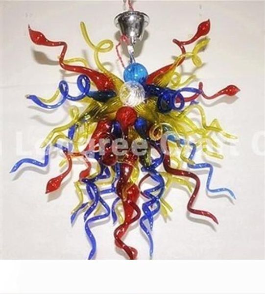 

hand made chandeliers lamp modern style multi color murano glass chandelier for wedding decoration