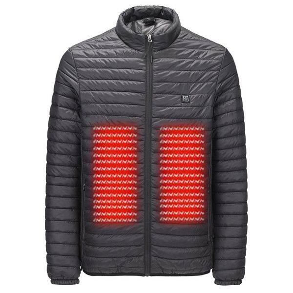 

outdoor jackets&hoodies men's jackets waterproof winter heated thermal heating clothing skiing coat men hiking jacket s-5xl, Blue;black