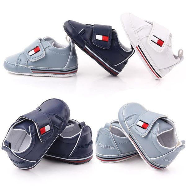 

new baby shoes sports sneakers newborn baby boys girls breathable pu leather soft sole shoes infant toddler soft anti-slip