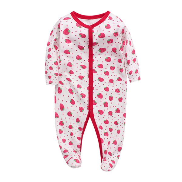 

newborn clothing baby jumpsuit boys girls pajama sleeper 3 6 9 12 months baby clothes, White