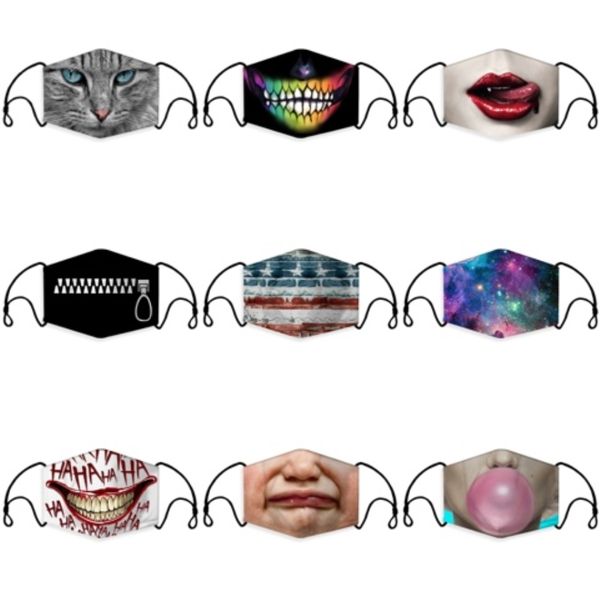 

mouth mask with valve face mascherines masks anti dust pm 2.5 breathing earloop in stock 6 98mh uu#928