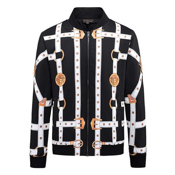 

fw new denim hoodie sweatshirt jacket high-end fashion street casual hip hop denim pique zips hoodie coat letter print sweatshirt, Black;brown