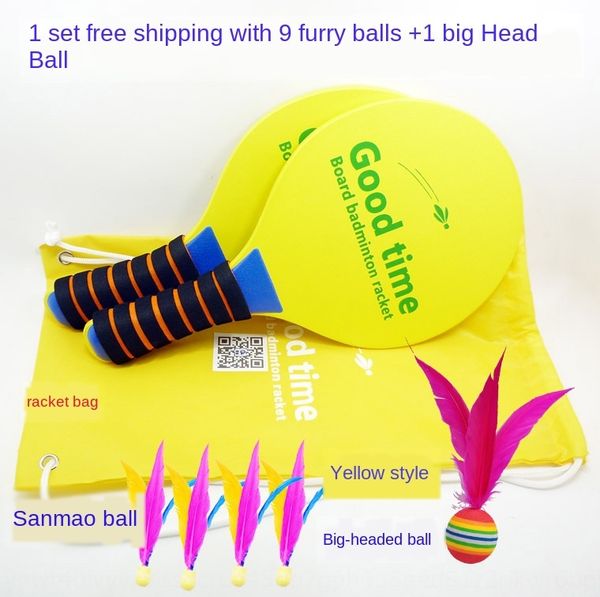 

w5azn three sports fitness badmintonbadminton badmintonhair ball bag racket set for cricket 1 high-grade board badminton racket sports