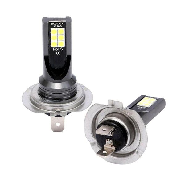 

2 pcs h7 80w 10000lm led car headlight conversion globes bulbs beam 6000k kit