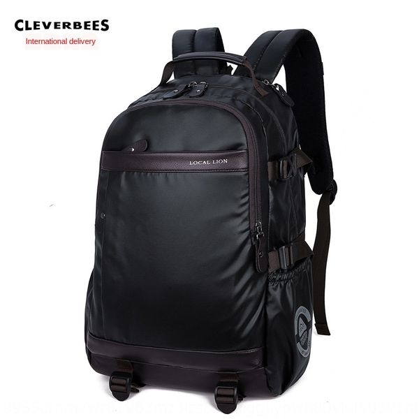 

multi-functional lapcomputer bag leisure sports backpack student travel backpack business travel office lapbag, White