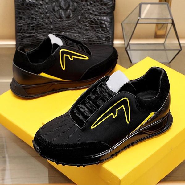 

black scuba low - sneakers men 's shoes scarpe sportive da uomo breathable autumn and winter footwears lace -up sports casual men