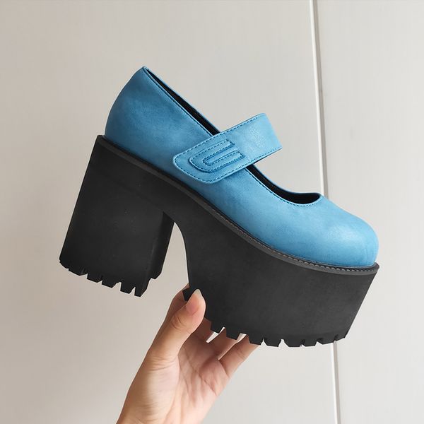 

new fashion wedge heels mary janes big size shoes women high heels pumps for ladies office women's platform shoes zapatos, Black