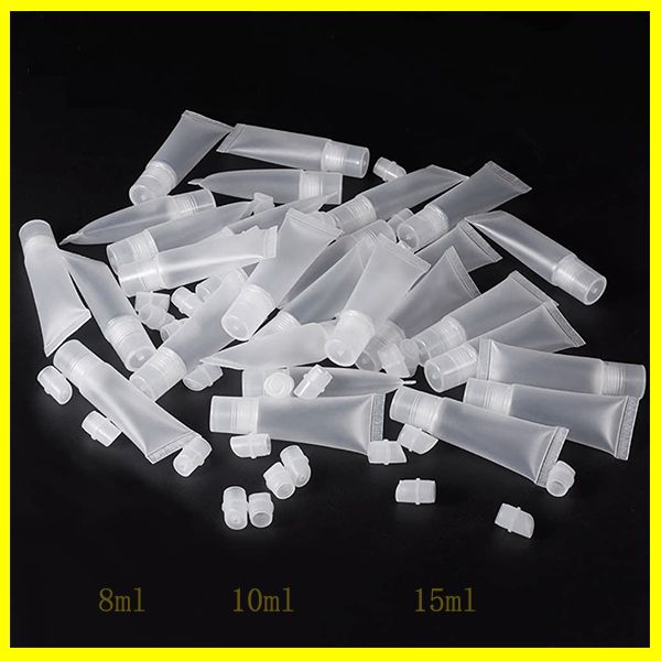 

насыпной empty lip gloss tubes губная помада пробки lip balm soft tube косметика squeeze clear lipgloss пробирка