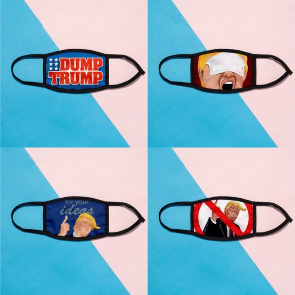 

2020 face mask washable american election printing dustproof masks outdoor cycling neck magic scarf bandana designer mask ljj #65#357#244
