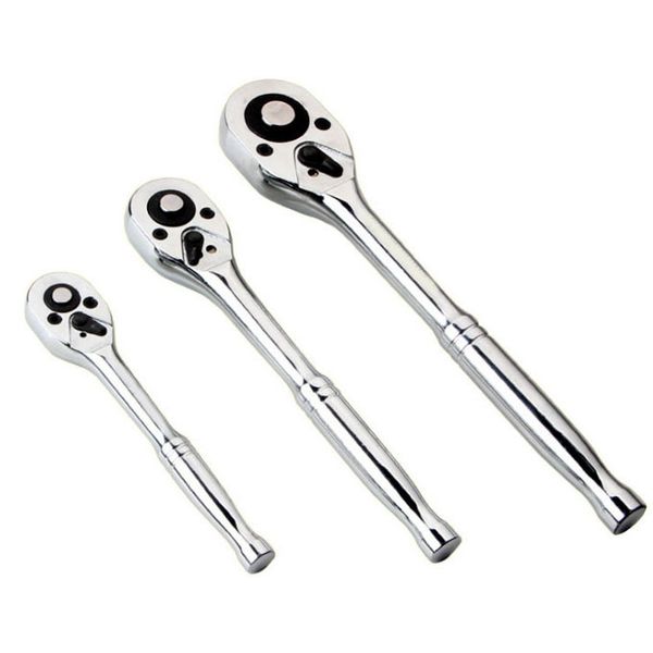 

3pcs heavy duty quick release ratchet handle set 1/4inch 3/8inch 1/2inch