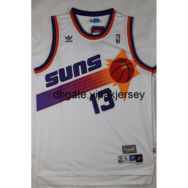 

jersey mitchell & ness sun team steve nash mens vest stitched basketball jerseys, Red