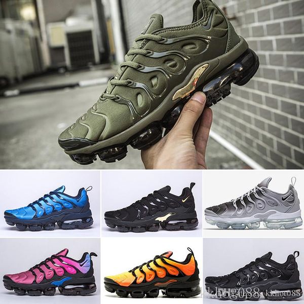 

2019 tn plus кроссовки для мужчин женщины черного скорость красного белого антрацит ультра белых черных 2019 лучших конструкторы кроссовки 3, Black