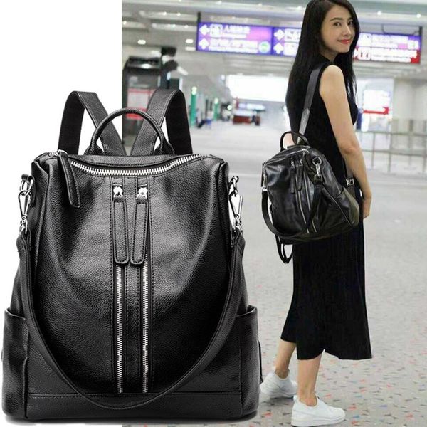 

2020 new style backpack star celebrity style gao yuanyuan backpack fashion bags