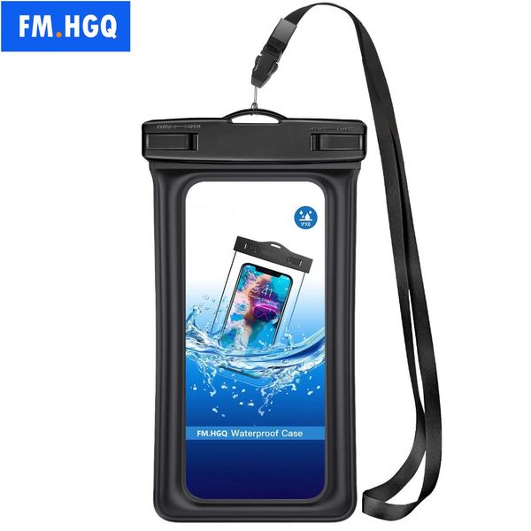 

universal cover waterproof phone case for iphone xs max coque pouch waterproof bag case for samsung s9 plus swim waterproof case