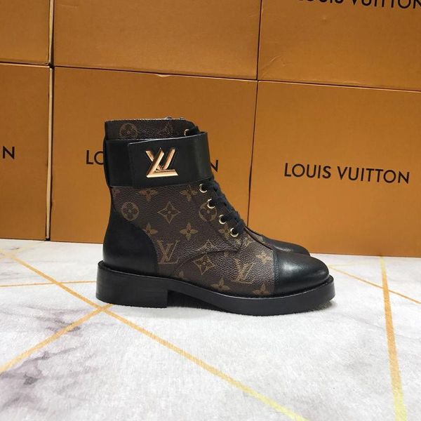 

printed stripes short boots hook loop leather womens motorcycle boots,personality wild womens martin boots size 35-42 00012, Black