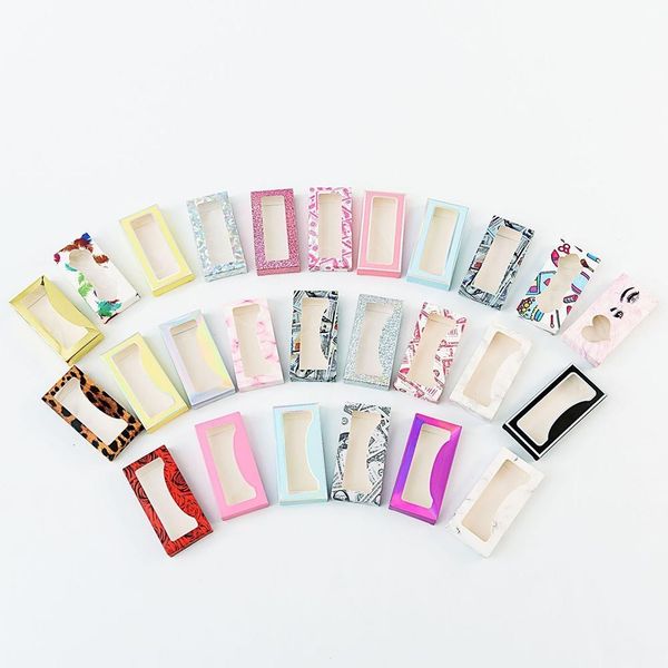 

eyelash packaging box empty boxes eyelash package case mink lash boxes rectangle eyelash box cosmetic case empty storage