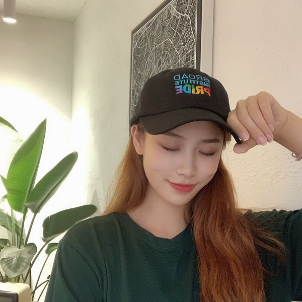

fqx1f hat female summer fashion letter embroidery baseball embroidered baseball cap couple casual sun hat korean style all-match soft ca, Blue;gray
