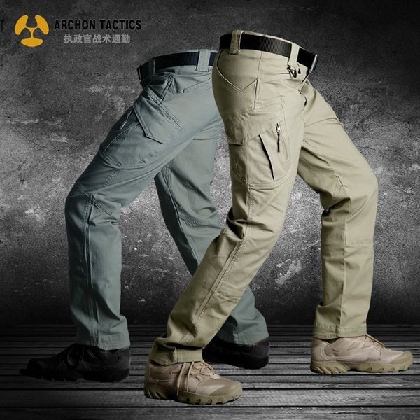 

pt5ds consul ix9 tactical men's loose ix7 outdoor multi-pocket cotton stretch consul ix9 tactical trousers men's loose ix7 outdoor, Blue;black