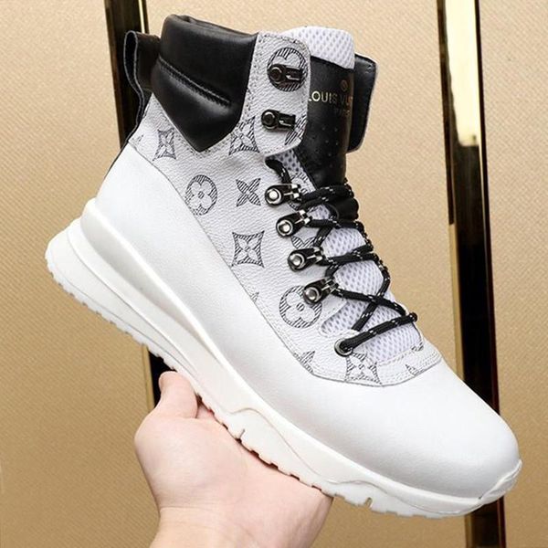 

drop ship mens shoes autumn and winter breathable footwears fashion design sports high casual men shoes herren luxus marken schuhe