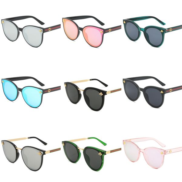 

dsgn co. 2020 classic retro sunglasses for men and women metal round frame fashion sun glasses women 8 color uv400#720, White;black