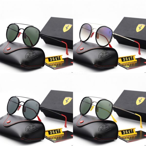 

2020 new sunglasses bee red green fashion uv sunglasses vintage glasses retro round#151, Blue