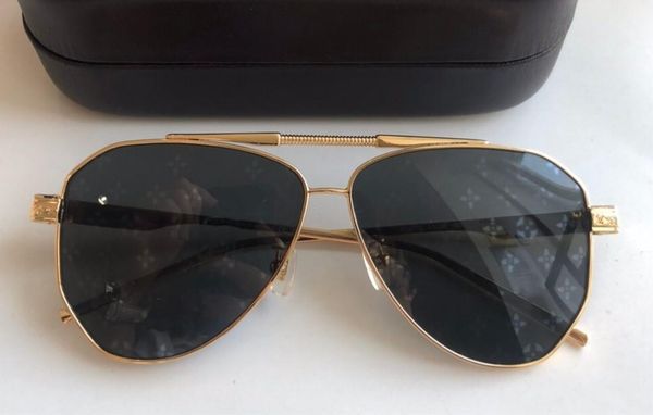 

z1198e sunglasses for men fashion oval simple designer uv 400 lens coating grey brown lens color half frame with case, White;black