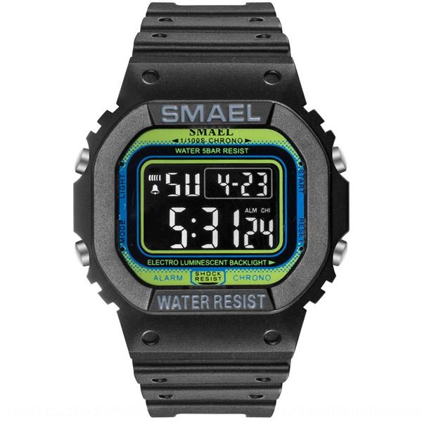 

cqfrq smaelsmell 1801 single display multifunctional sports waterproof student calendar week smaelsmell 1801 single display multifunctional, Blue