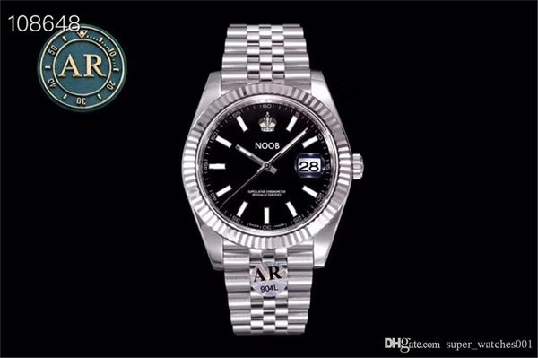 

ar-126334 лучший журнал montre de luxe 41мм 904l ремешок чайка 2824 механические движения блюз дизайнерские часы, Slivery;brown