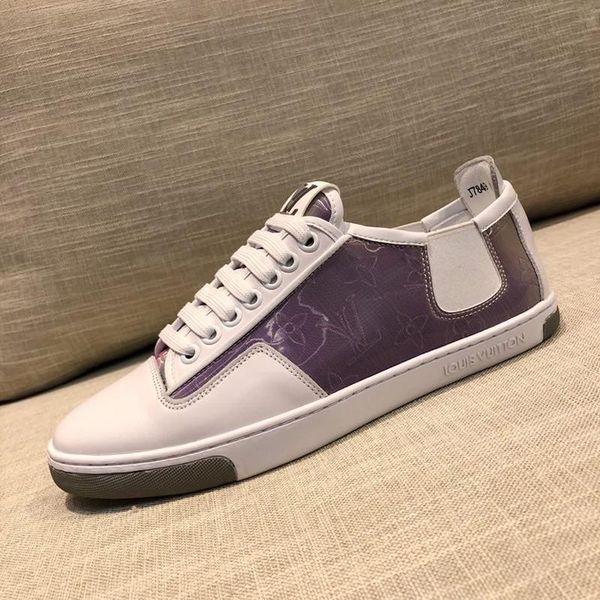 

2020a new limited edition luxury design leather printed sneakers fashion wild mens casual shoes mens banquet shoes size: 38-45, Black