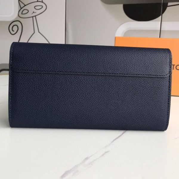 

simple style womens wallet purses handbag leather long wallet design luxury women money coin pocket card holder ladies purse envelope