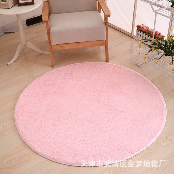 

cqyxl thickened rocking cushion tent cushion silk wool carpet floor hanging basket rattan computer chair mat rocking chair hexagonal childre
