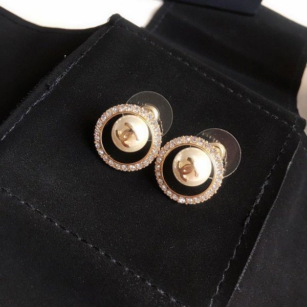 

new products earrings light gold sweet cute earrings material sterling silver pin earrings fashion accessories, Golden