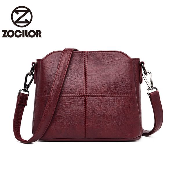 

leather bags fashion women totes bag handbag ladies solid color simple women's shoulder messenger bag