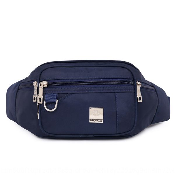 

y6rtl anti-theft waterproof nylon cloth small nylon cloth men's running casual messenger bag horizontal multi-layer wearing belt small