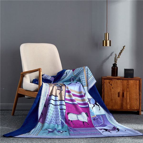 

luxury designer brand comfortable soft bedding and outdoor warm blanket creative patterns new arrival blanket shawl christmas new year