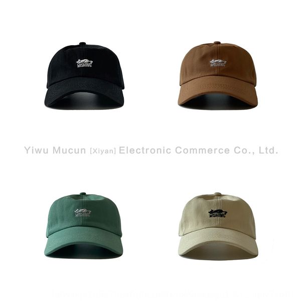 

ins hat all-match sun hat korean cute little fox embroidery soft fashion baseball embroidered baseball cap cap, Blue;gray