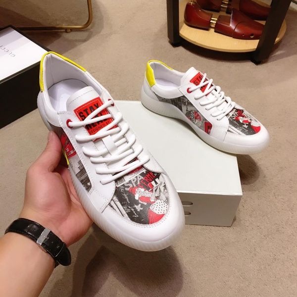 

2020-2019i summer casual men's shoes, fashion sports shoes, original packaging shoe box delivery, yardage: 38-44