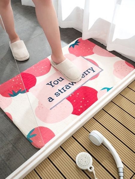 

мультфильм ковер не скользит дверь ванная не скользит коврик туалетной воды поглощая коврик бытовой двери спальни ковер