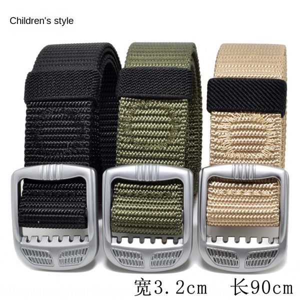 

outdoor equipment equipment clothing tank pattern low-key tactical children's nylonfans children's clothing belt high strength bel, Black