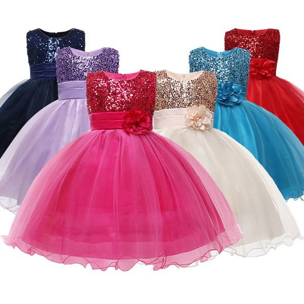 

2-10 yrs teenagers girls dress wedding party princess christmas dresse for girl party costume kids cotton girls clothing, Red;yellow